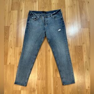 Silver Jeans Elyse Skinny Jean Size 14W/L29